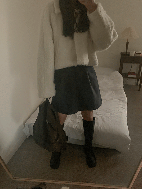 [wool 60%] 메리 브러쉬 울 자켓